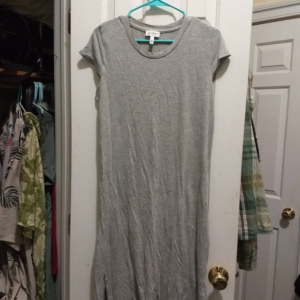 Light Grey Tunic Dress
